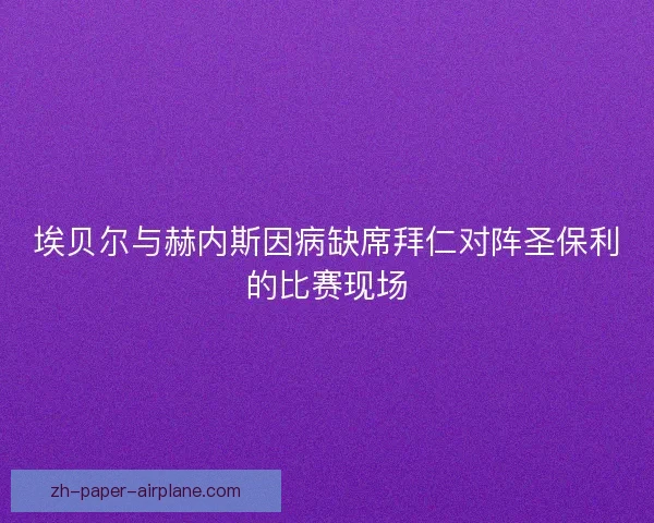 埃贝尔与赫内斯因病缺席拜仁对阵圣保利的比赛现场 埃贝尔与赫内斯因病缺席拜仁对阵圣保利的比赛现场